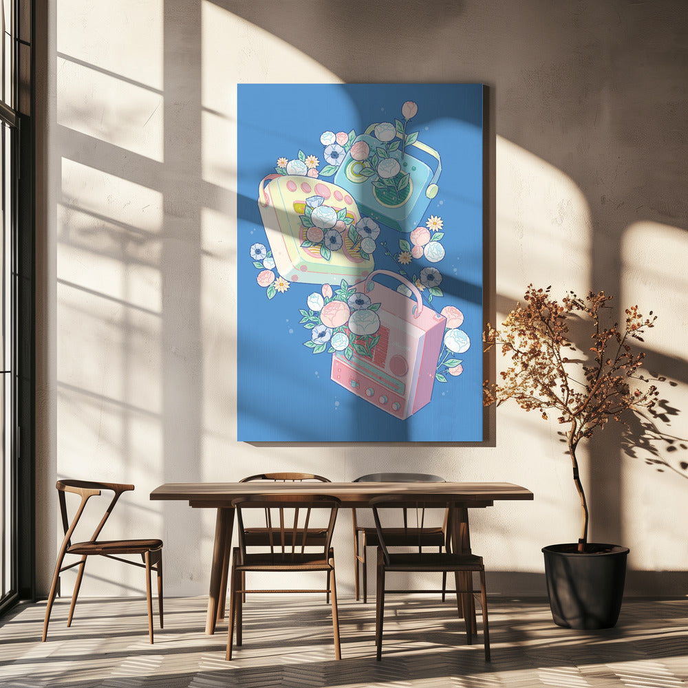 Radio (blue) | Canvas