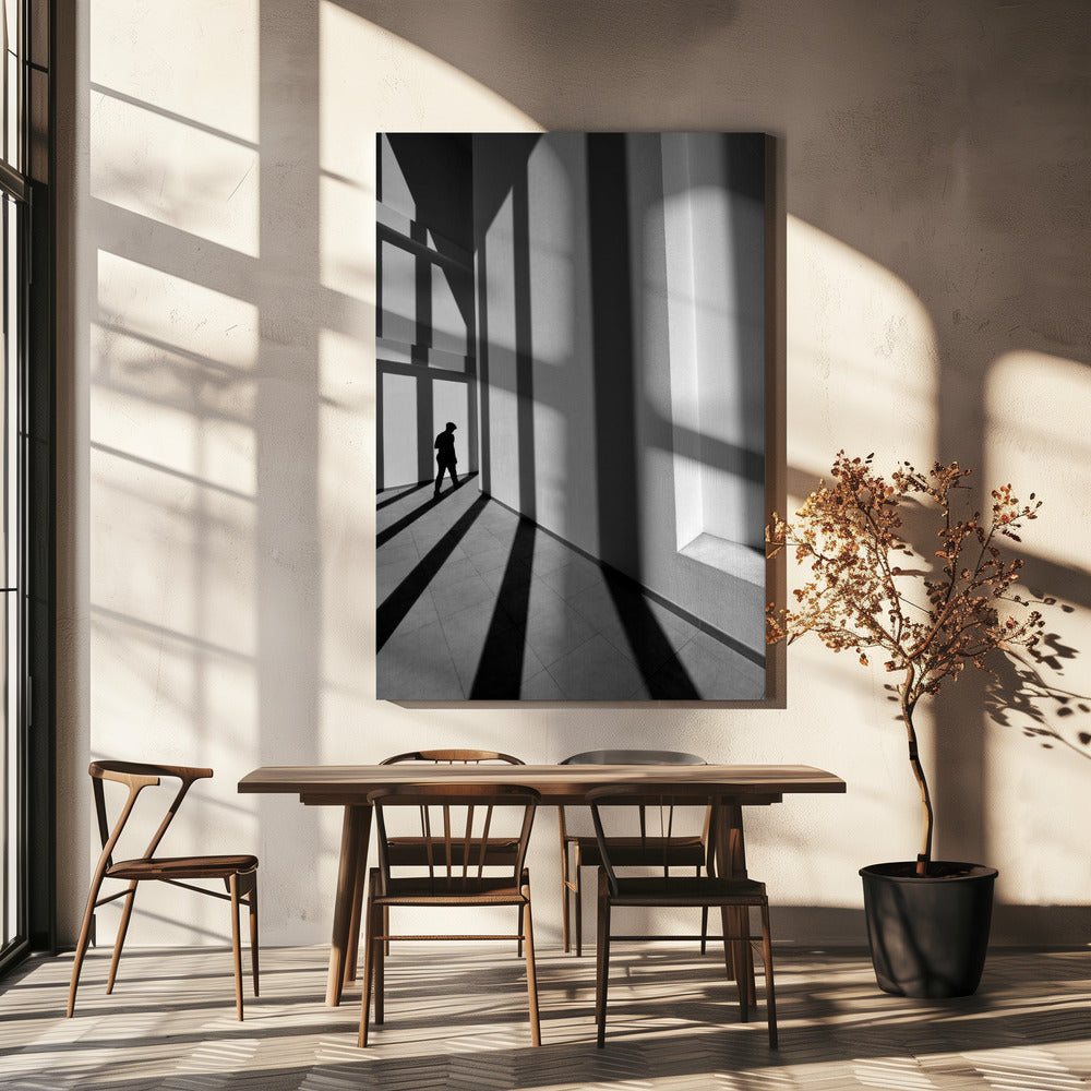 zwarte lijn | Canvasprints