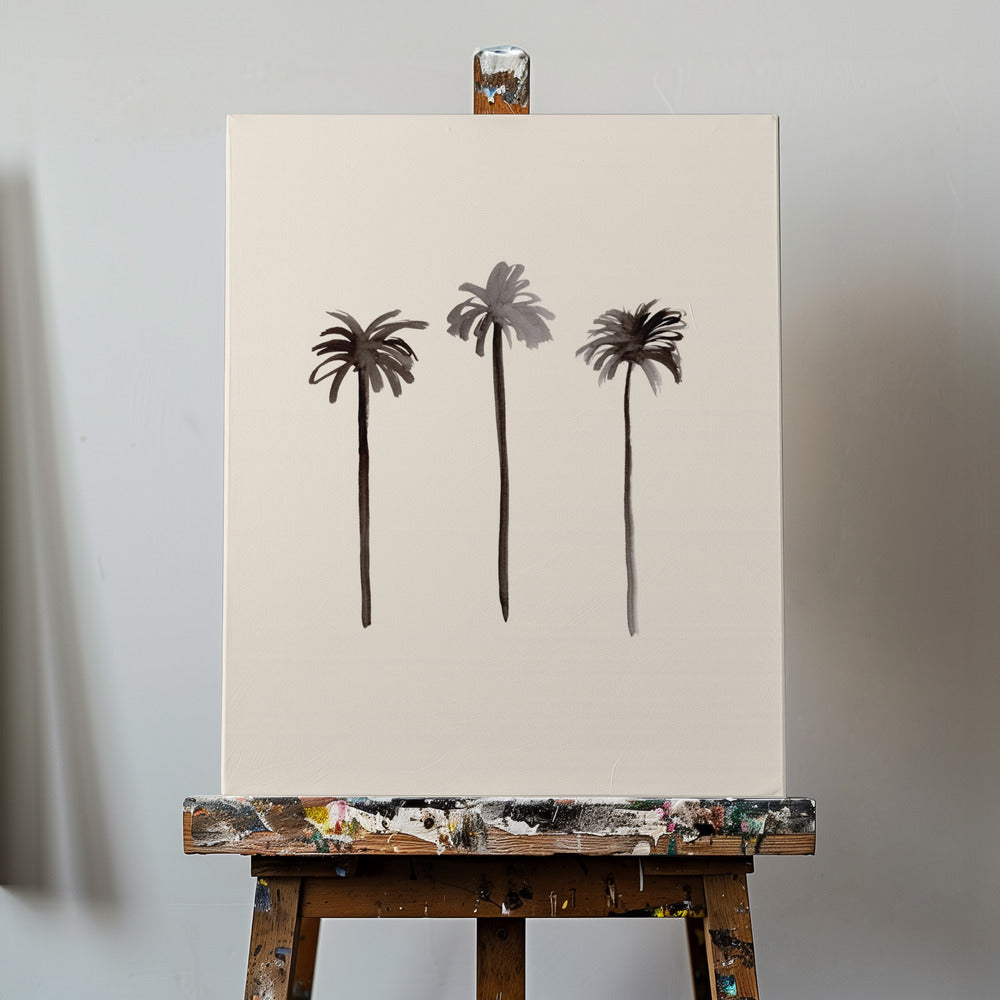 Palmträdsbläck | Canvas