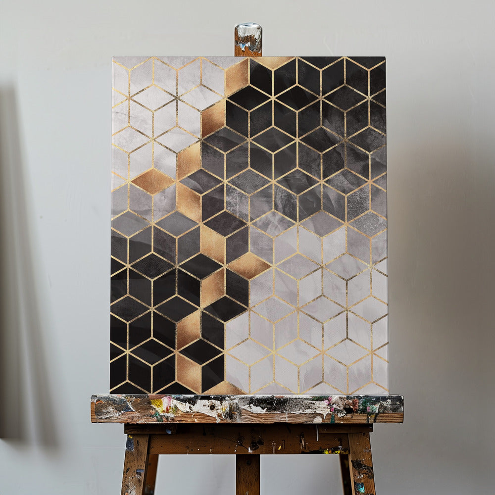 Gerookte Blokjes | Canvasprints