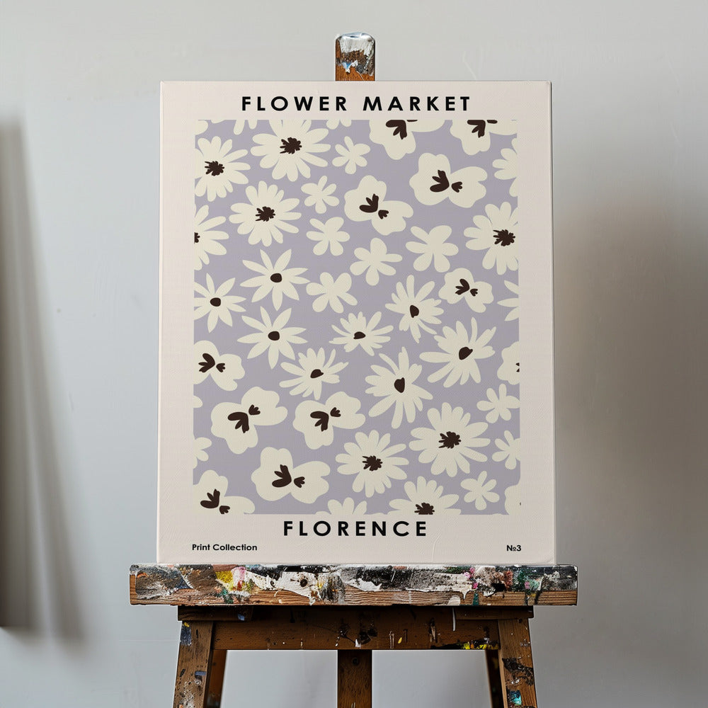 Marché aux fleurs de Florence | Tableaux sur Toile