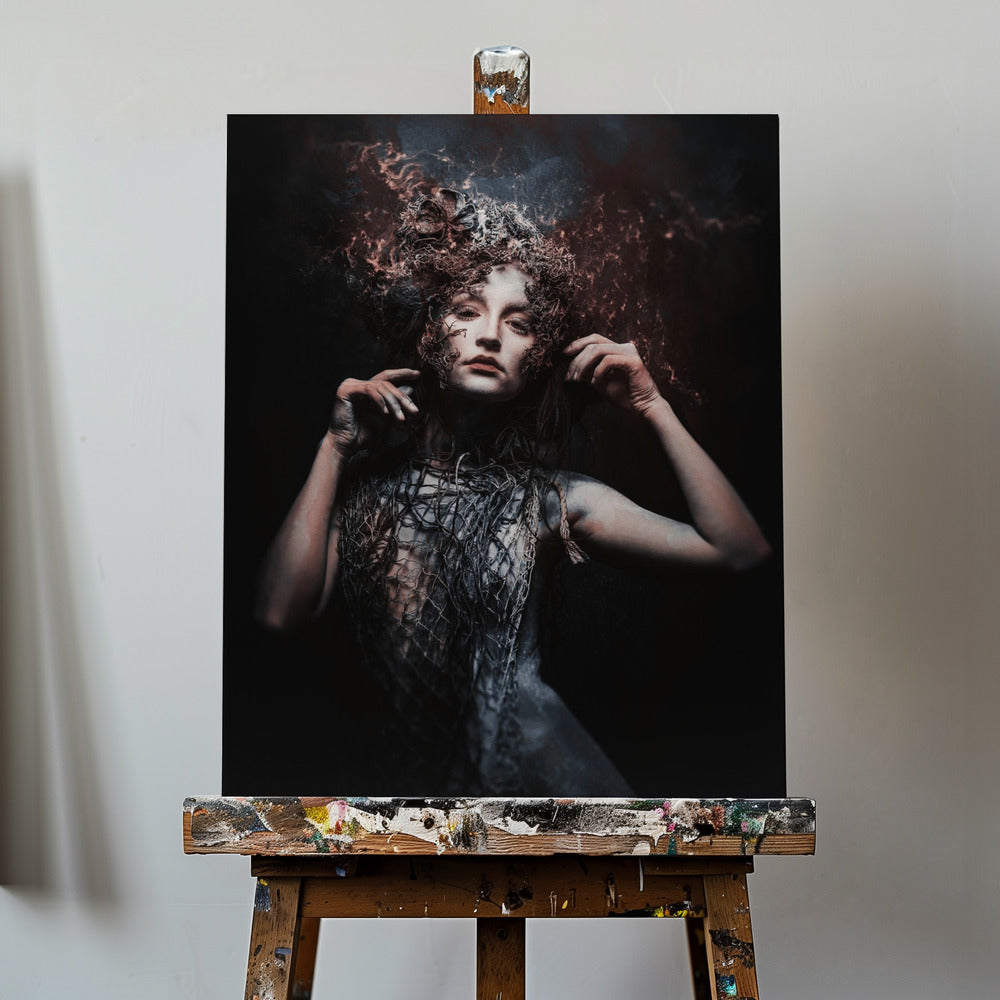 vanuit de ruimte | Canvasprints