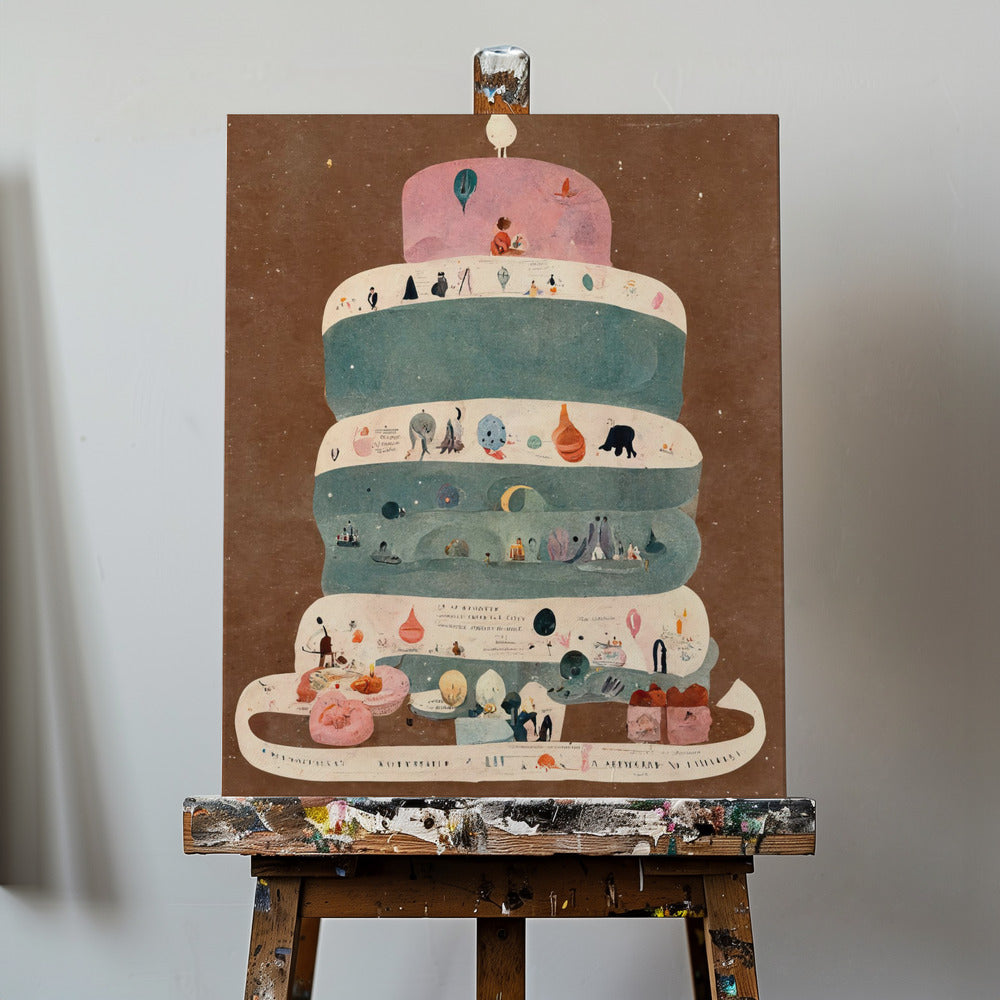 Mon premier anniversaire | Tableaux sur Toile