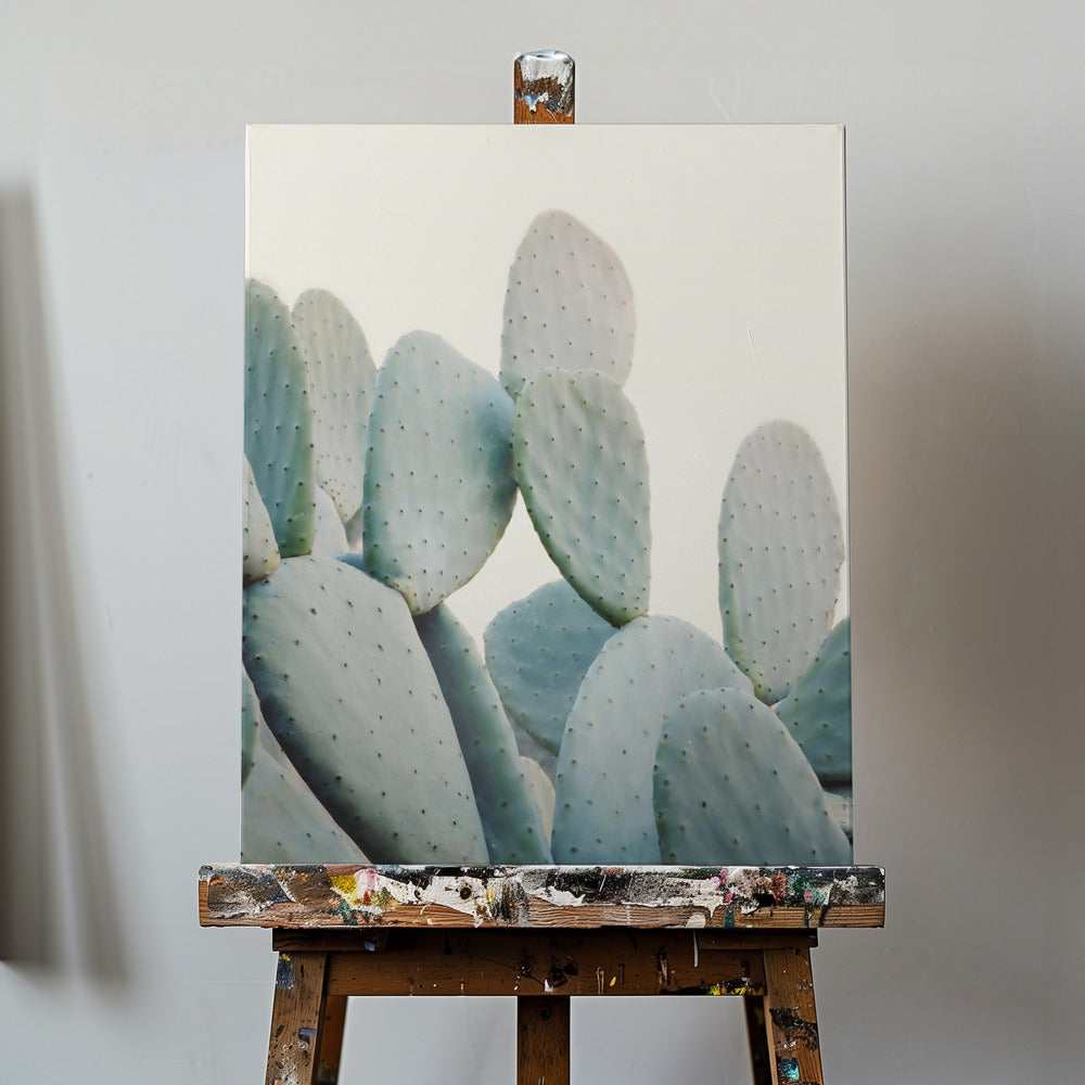 Pastellkaktusar | Canvas