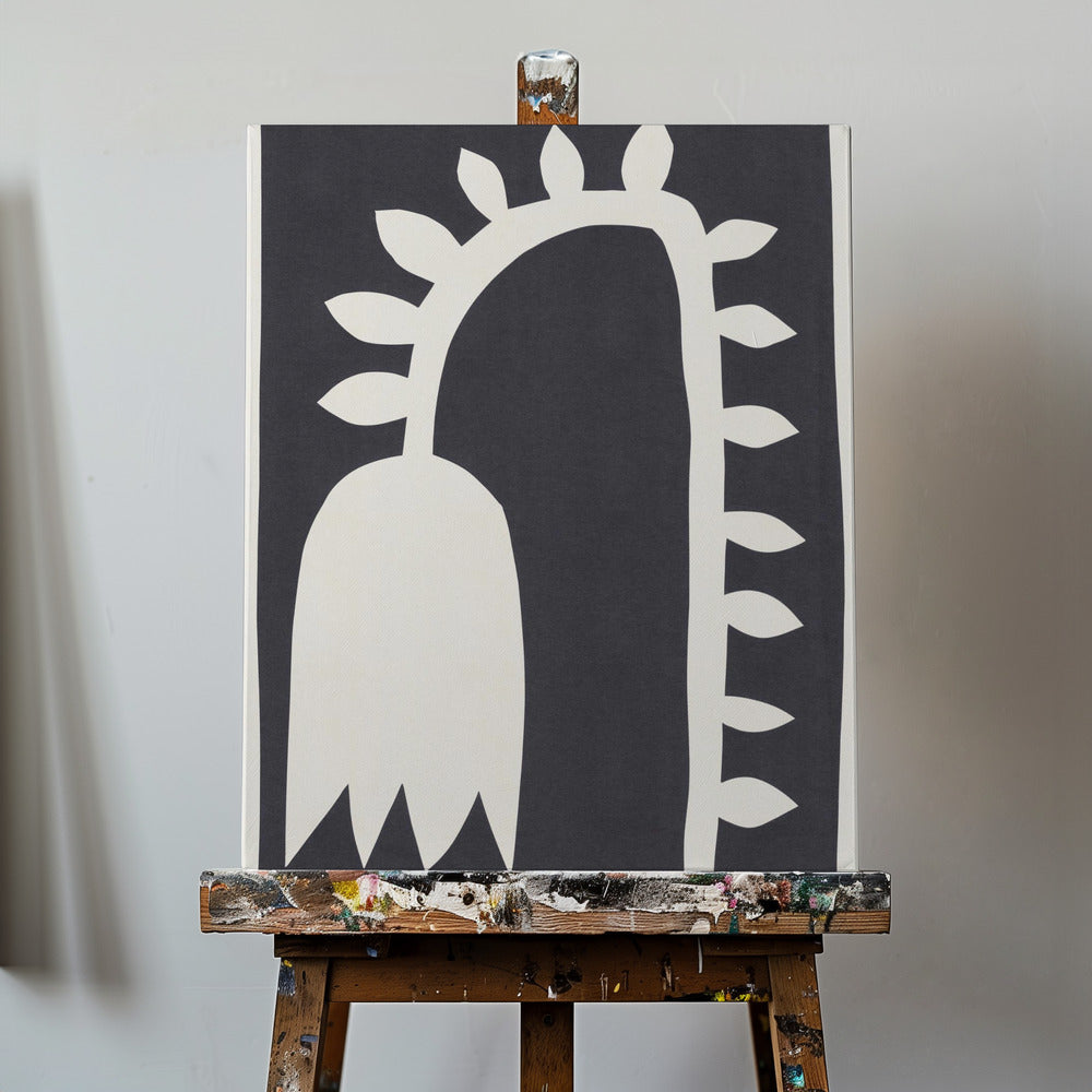 Tulipe noire #2 | Tableaux sur Toile