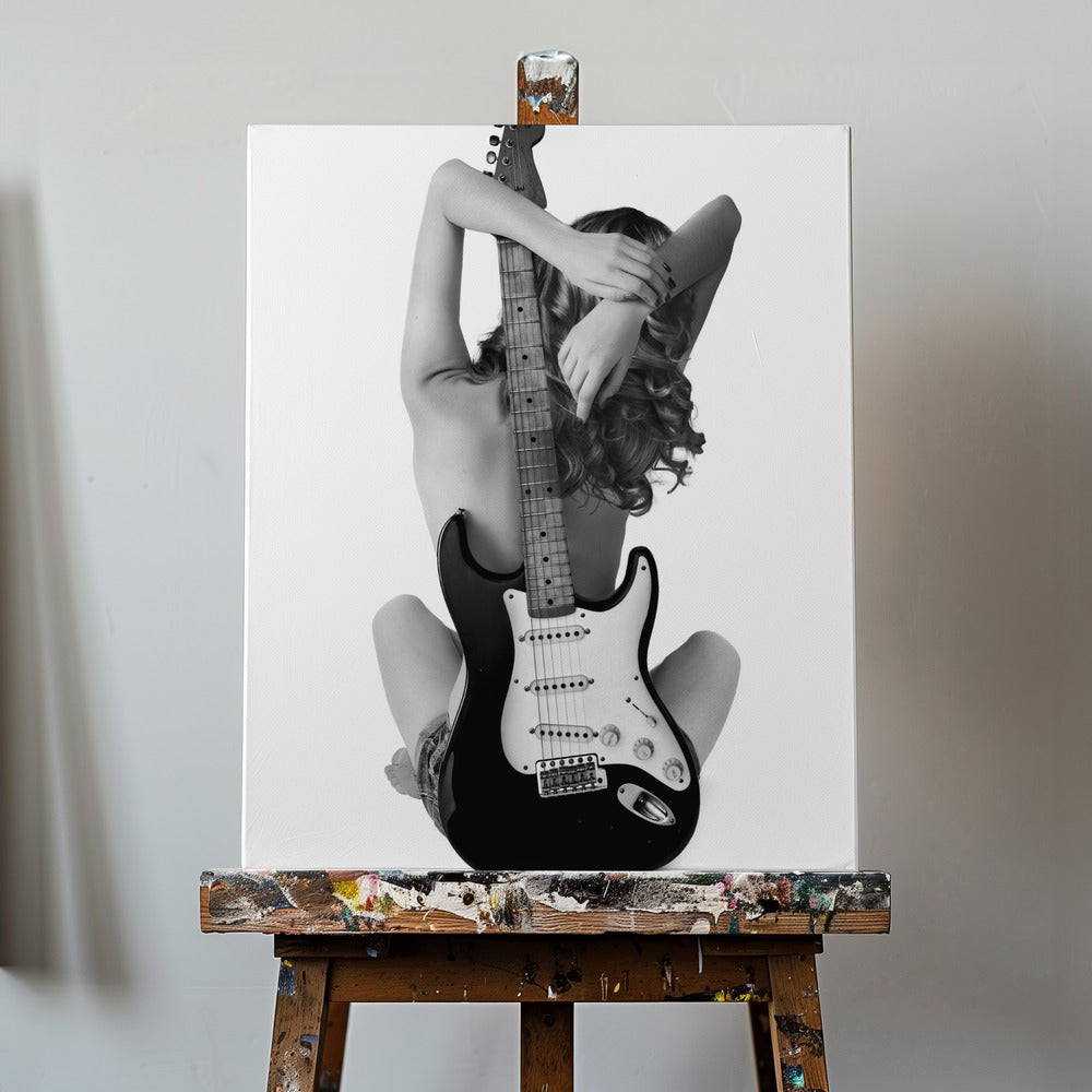 Lady och Strat | Canvas