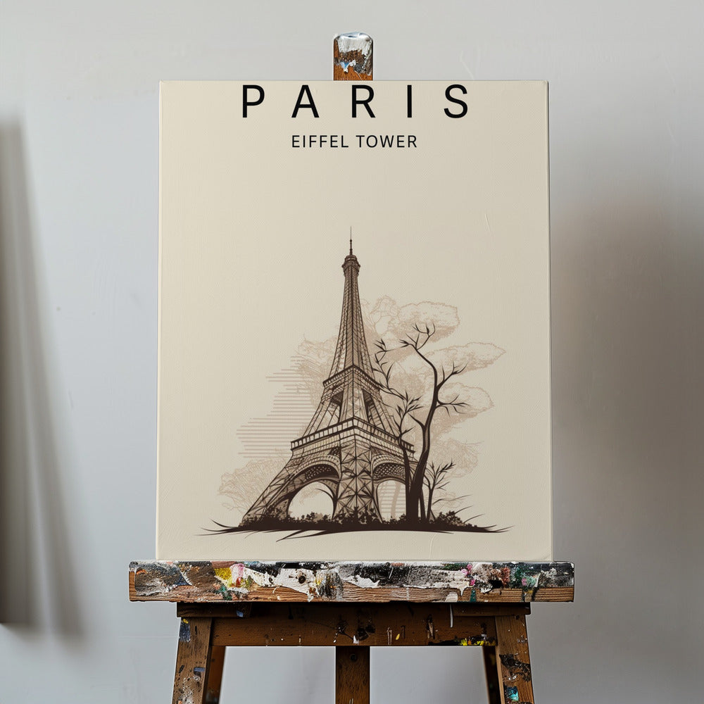 Tour Eiffel à Paris | Tableaux sur Toile