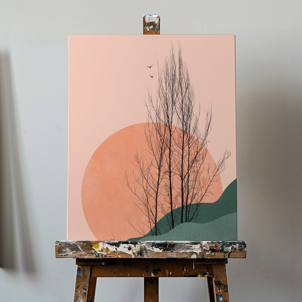 Auringonlaskun muistot | Canvastaulut
