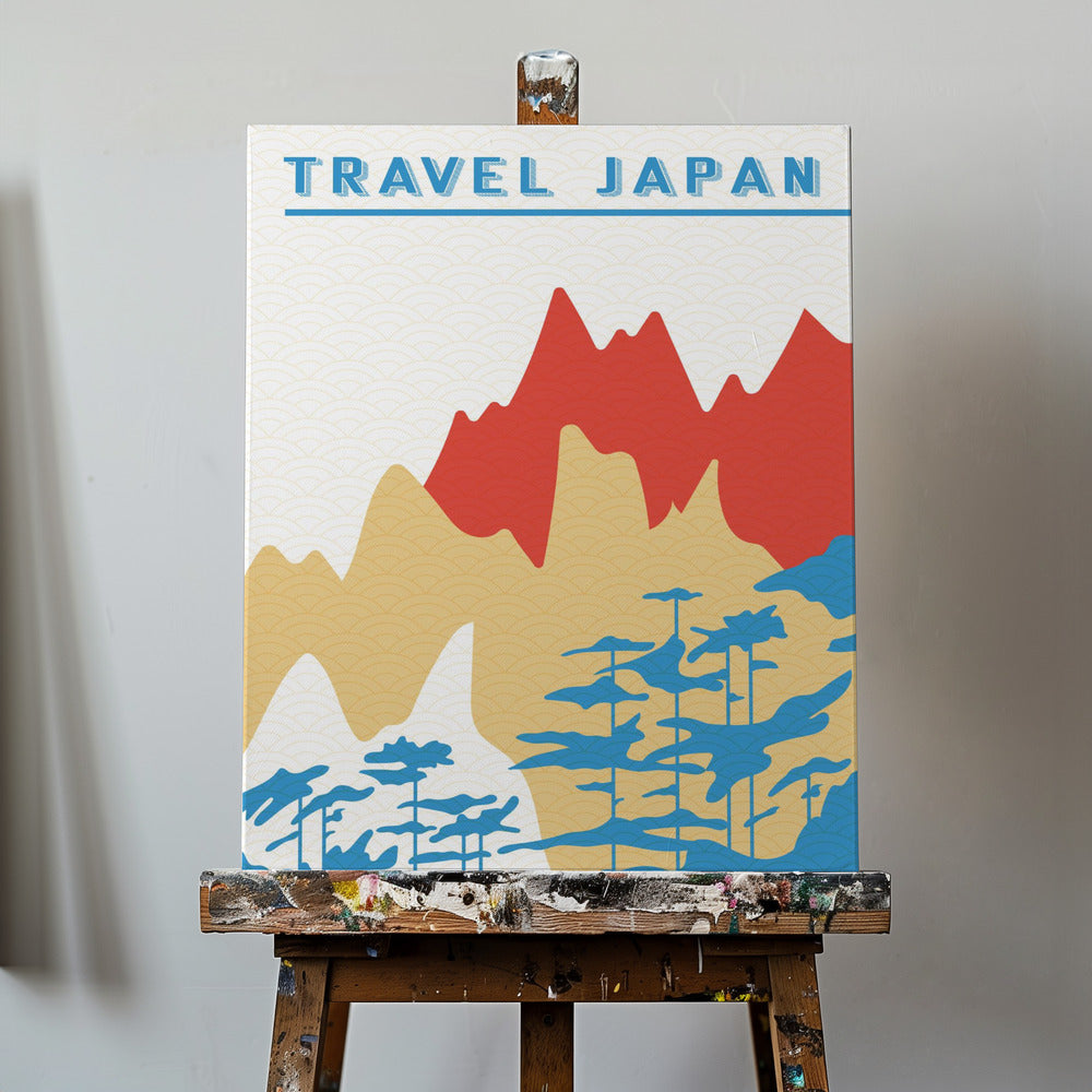 Traval Japan Minimilism Iii | Canvas