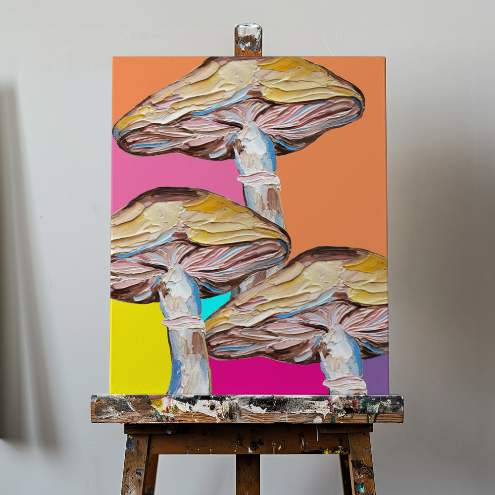 Psychedelic Mushrooms | Canvas