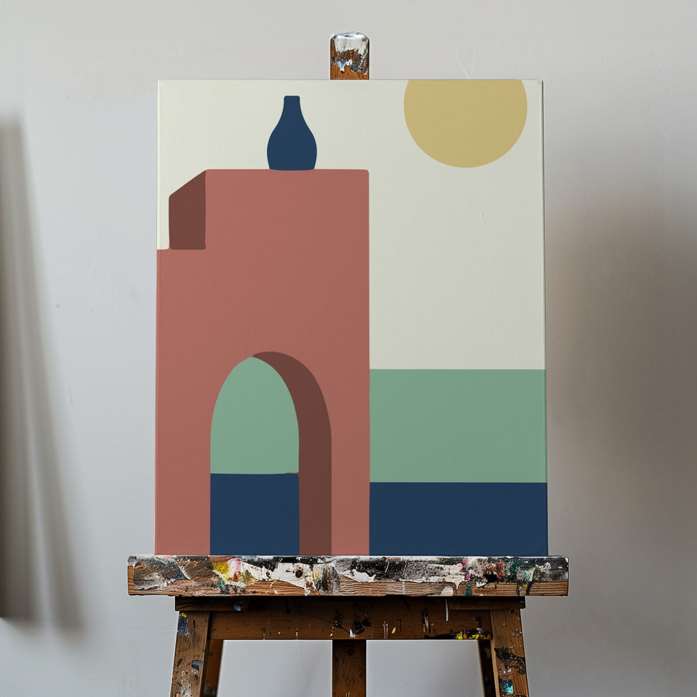 Design Boho Minimaliste #1 | Tableaux sur Toile
