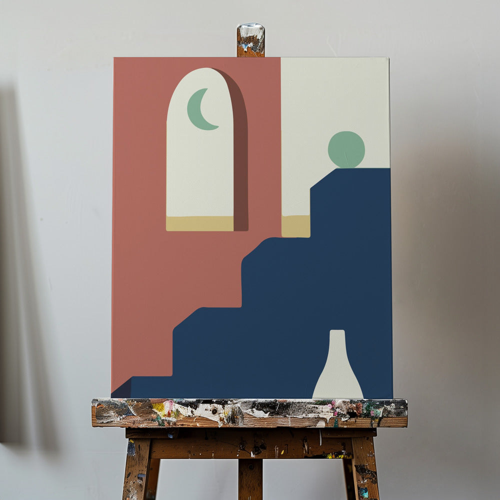 Design Boho Minimaliste #2 | Tableaux sur Toile