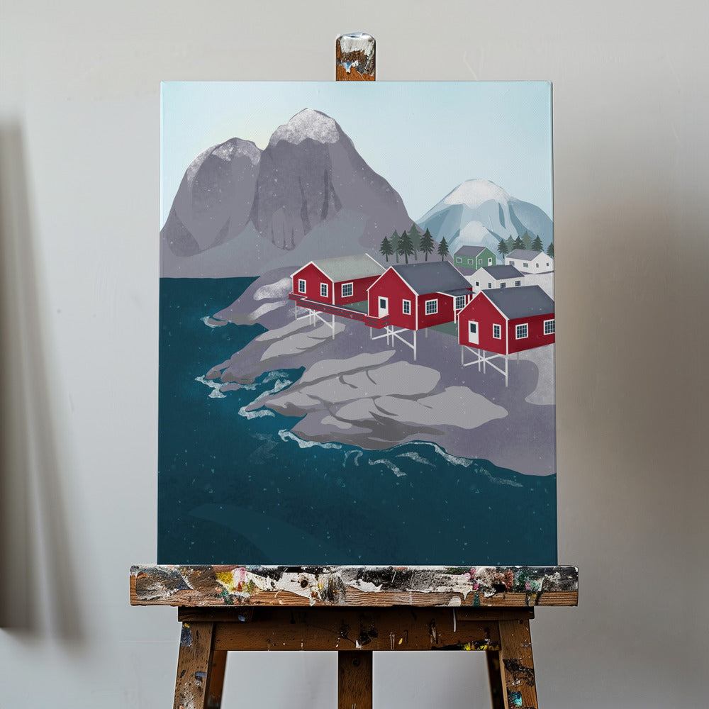 Noruega | Impresiones en Lienzo