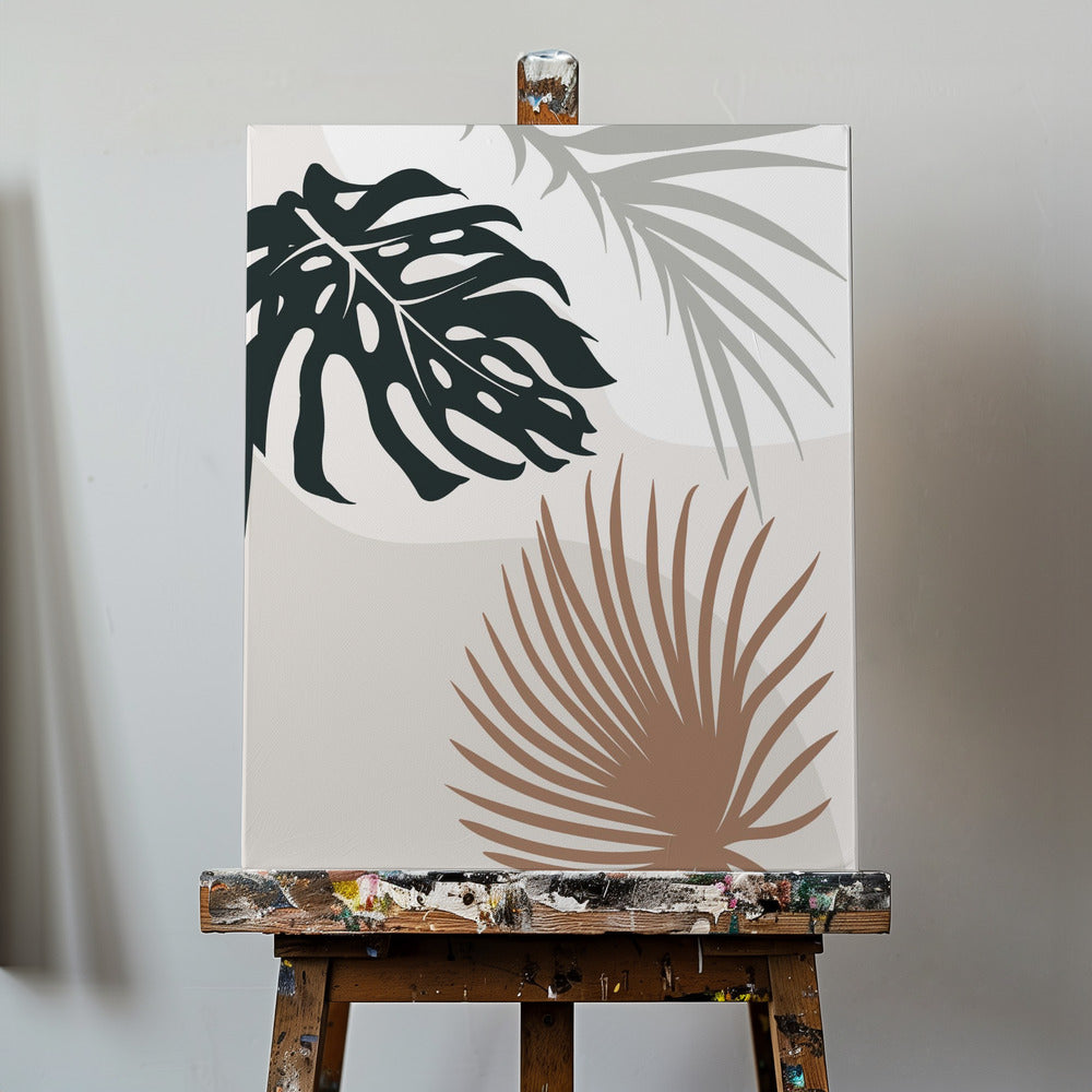 Tropical Leaves No3 | Canvas