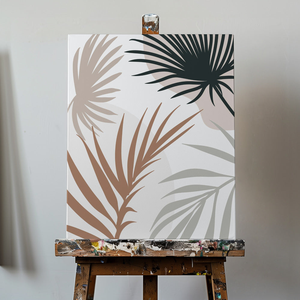 Tropical Leaves No4 | Canvas