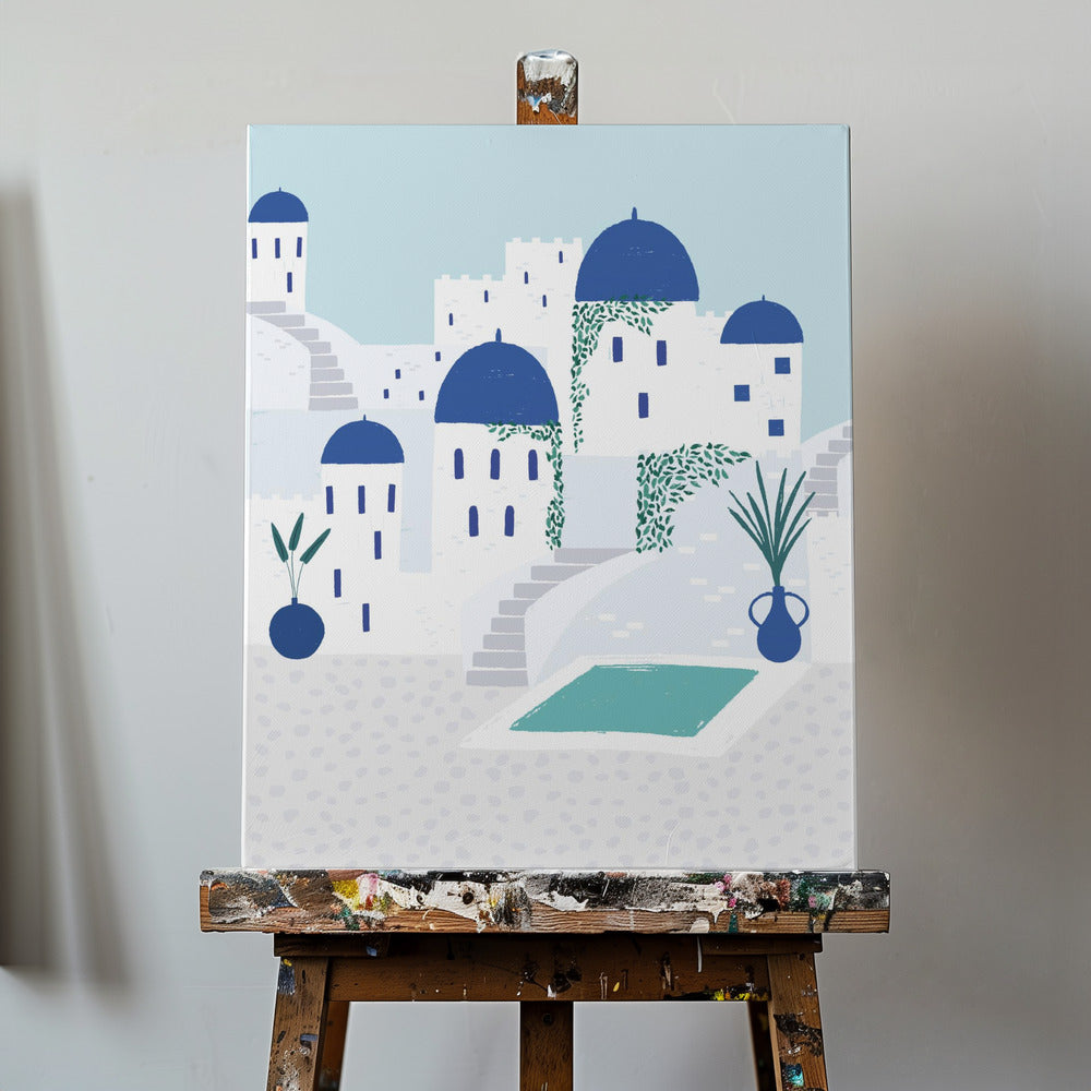 Santorin | Tableaux sur Toile