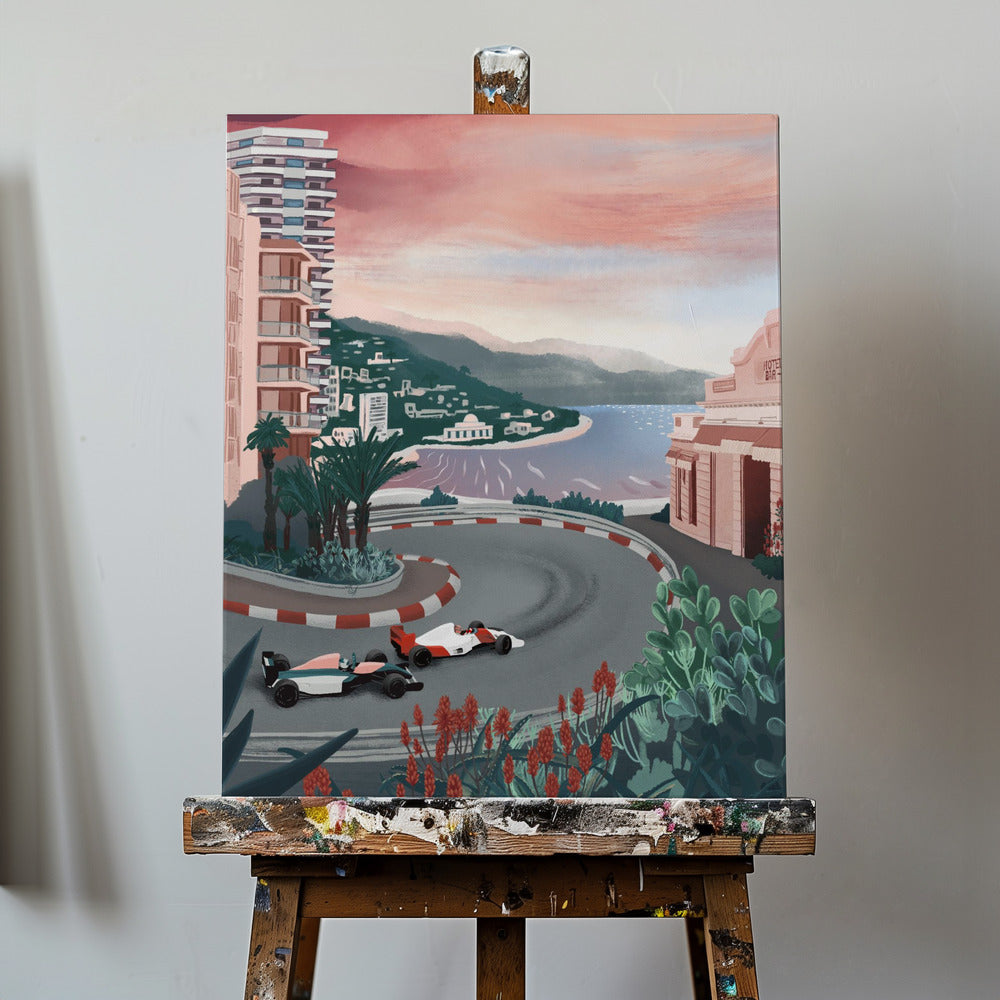 Monaco-banan | Canvas