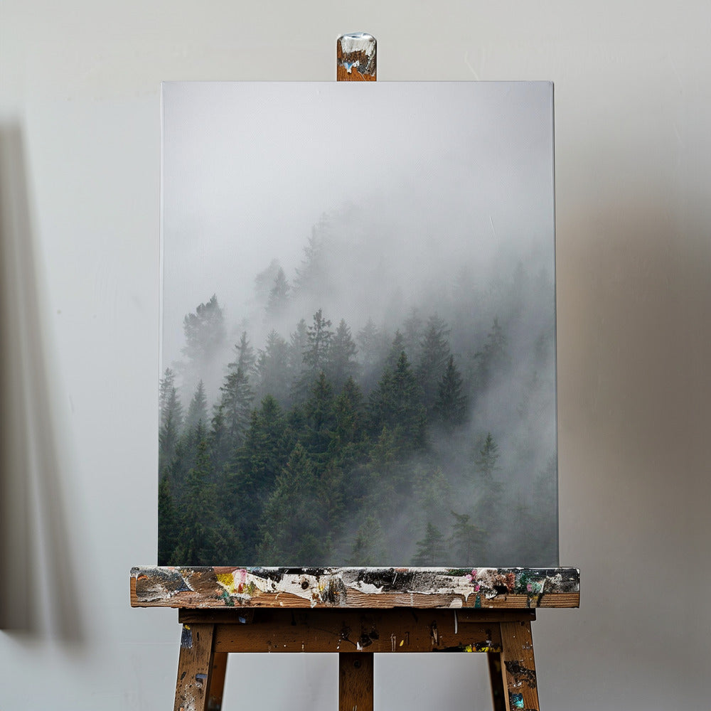 Dimmig morgon 2 | Canvas