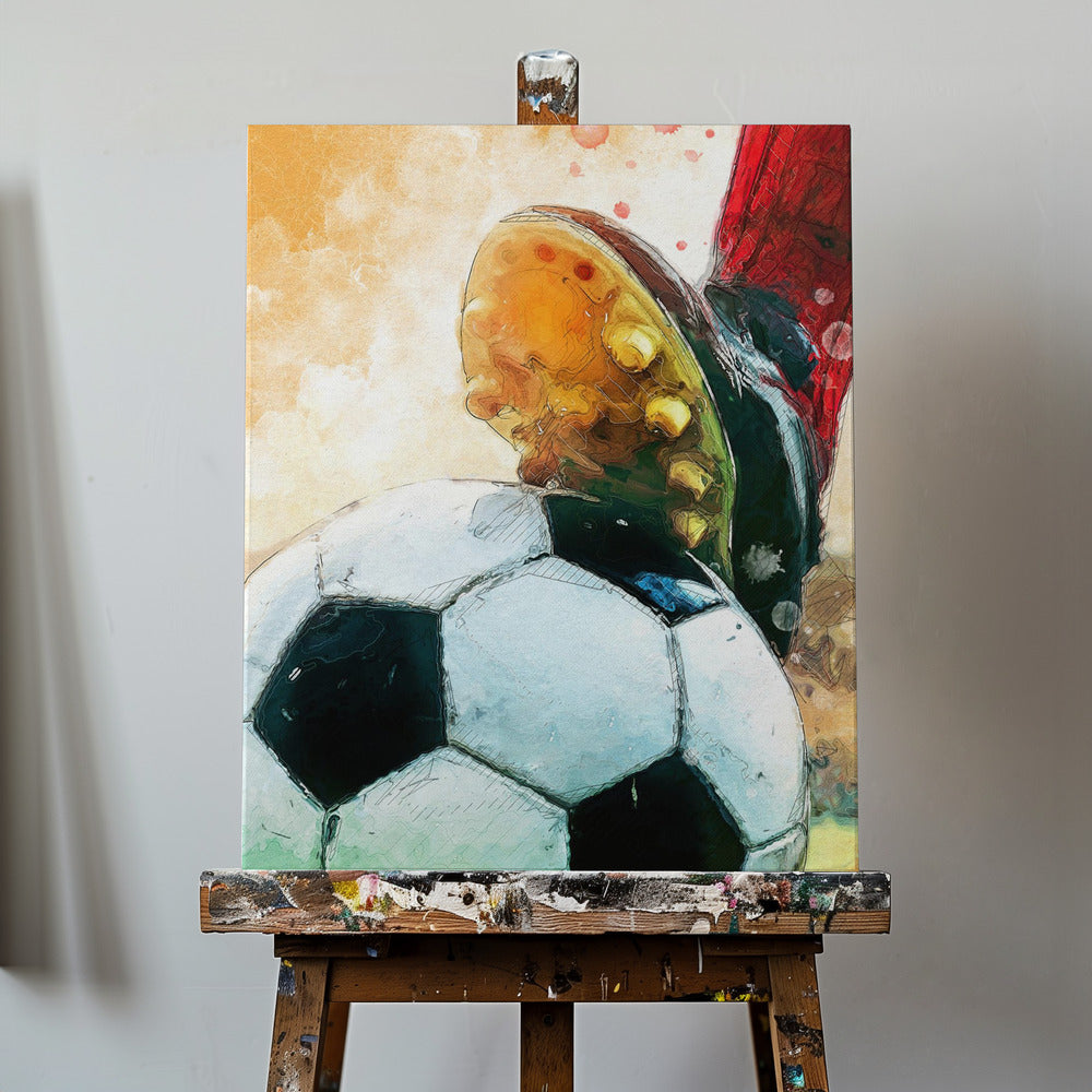 Football 1 art sportif | Tableaux sur Toile