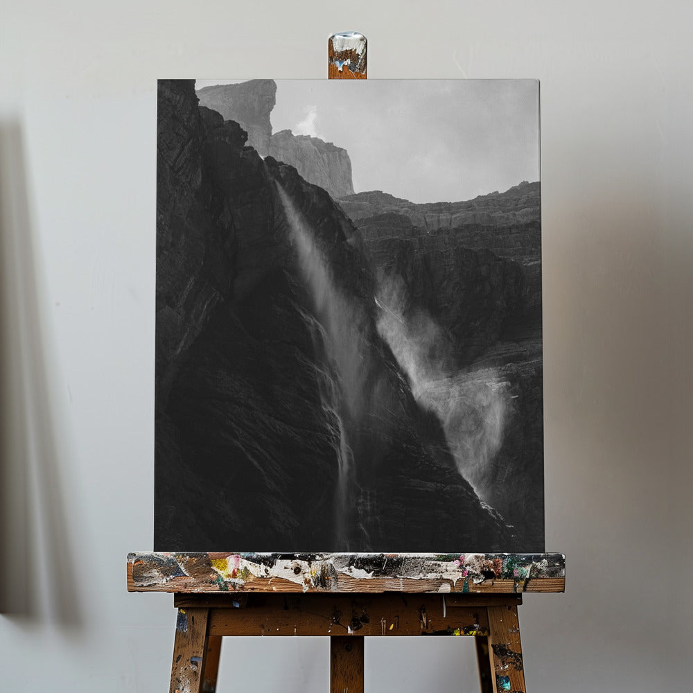 Cascade in Cirque de Gavarnie | Stampe su Tela