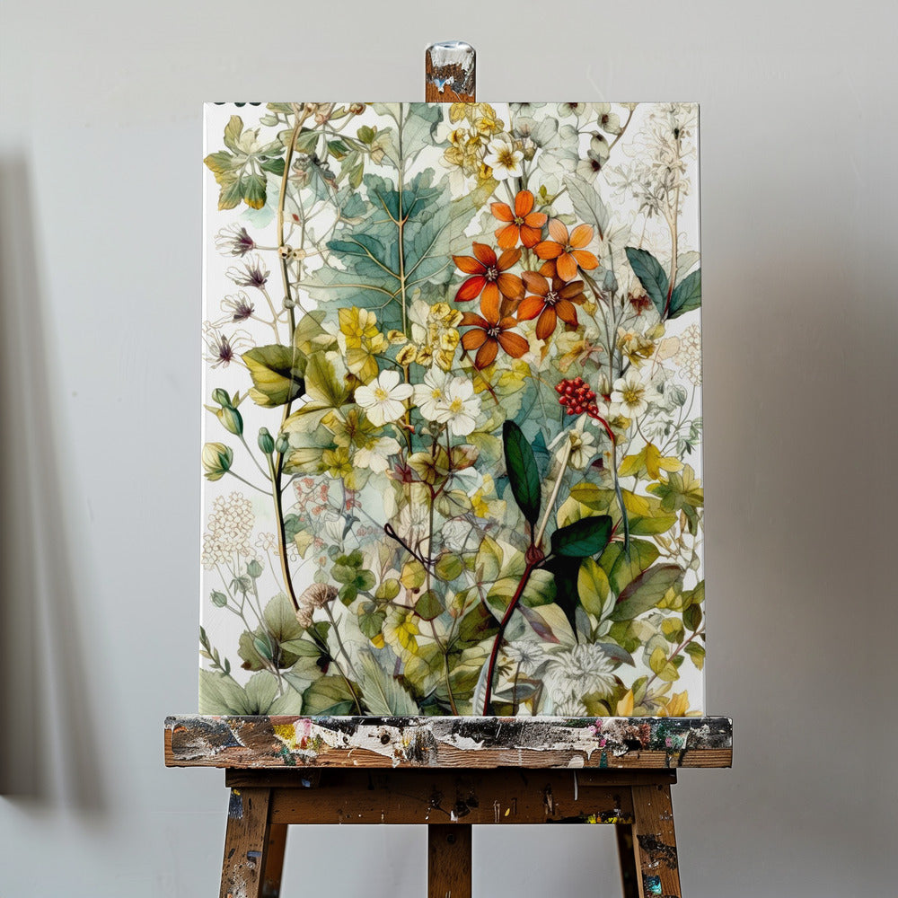 Fleurs des prés 13 | Toile