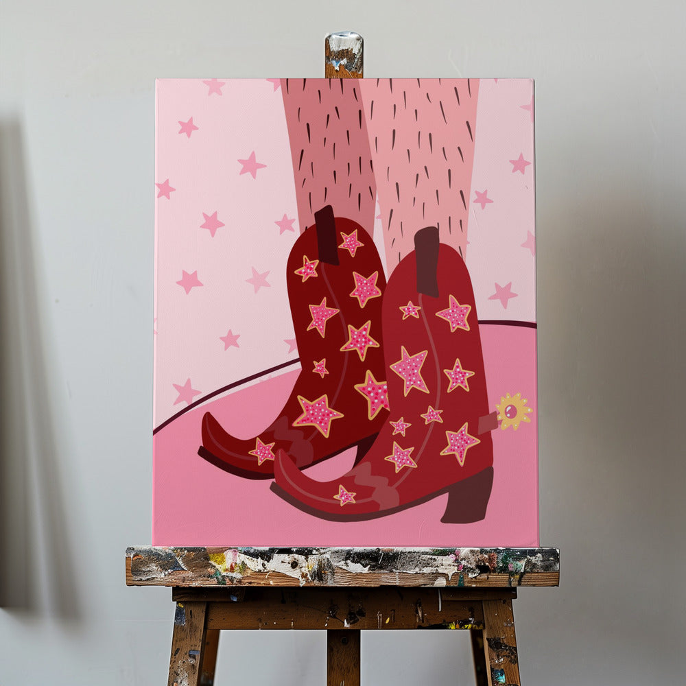Bottes étoilées | Tableaux sur Toile