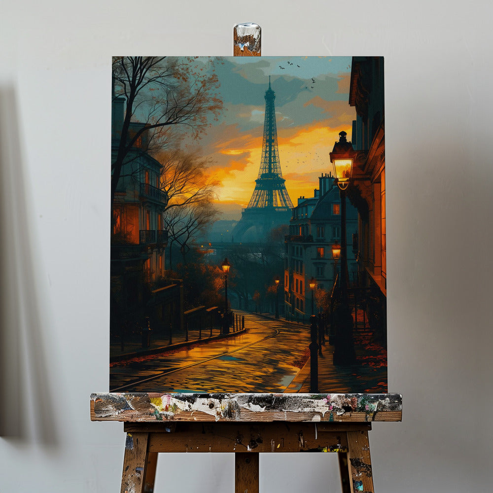 Willkommen in Paris | Leinwand-Bilder