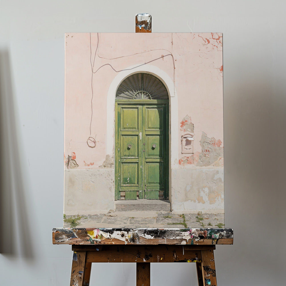 The Green Door | Canvas