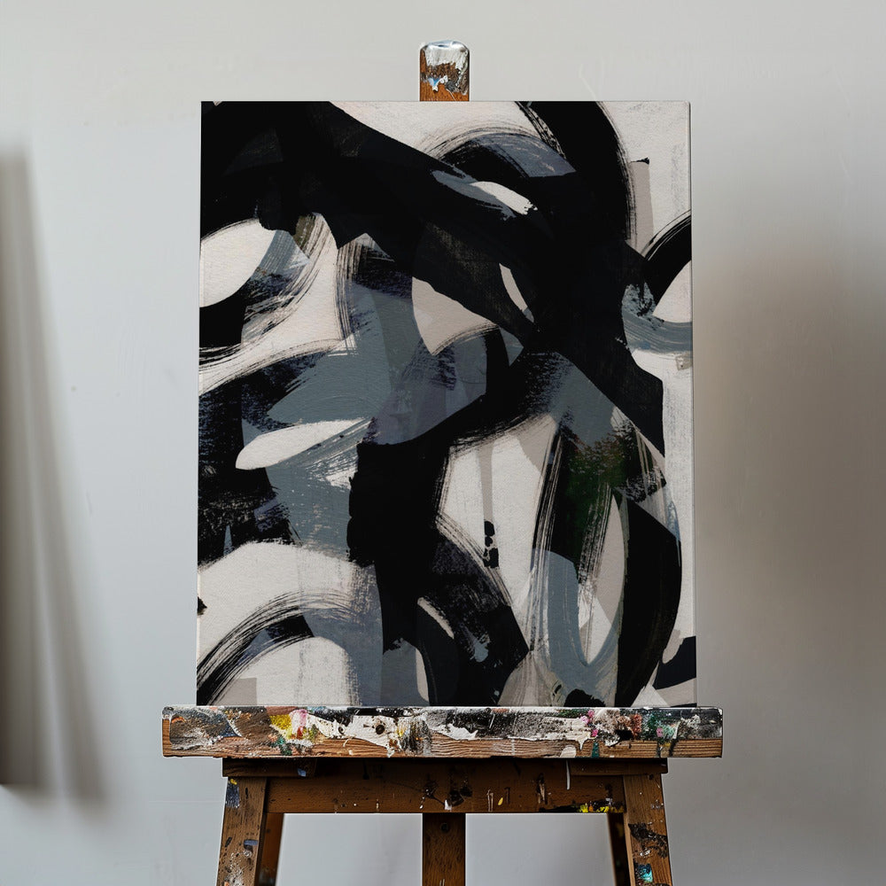 Coups de pinceau abstraits 152 | Toile