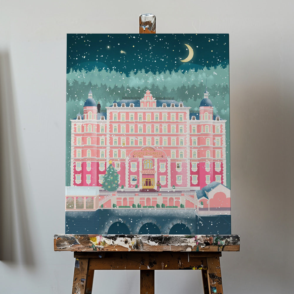 Urlaub im Grand Budapest Hotel | Leinwand-Bilder