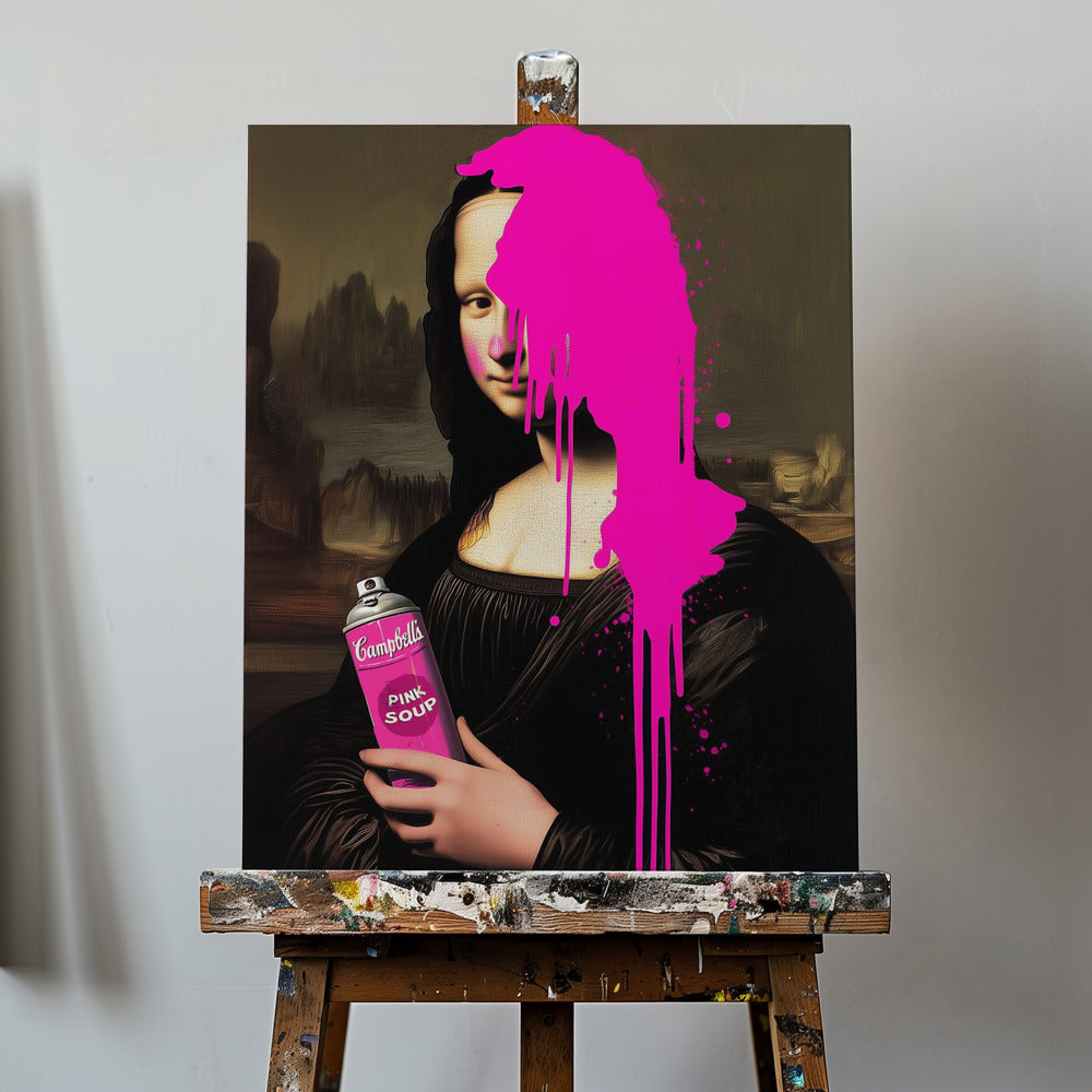 Rosa soppa | Canvas