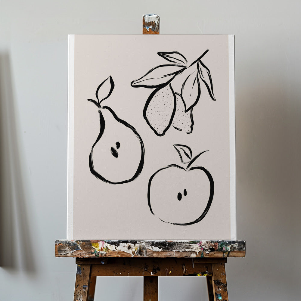 Fruitful Sketches | Canvas