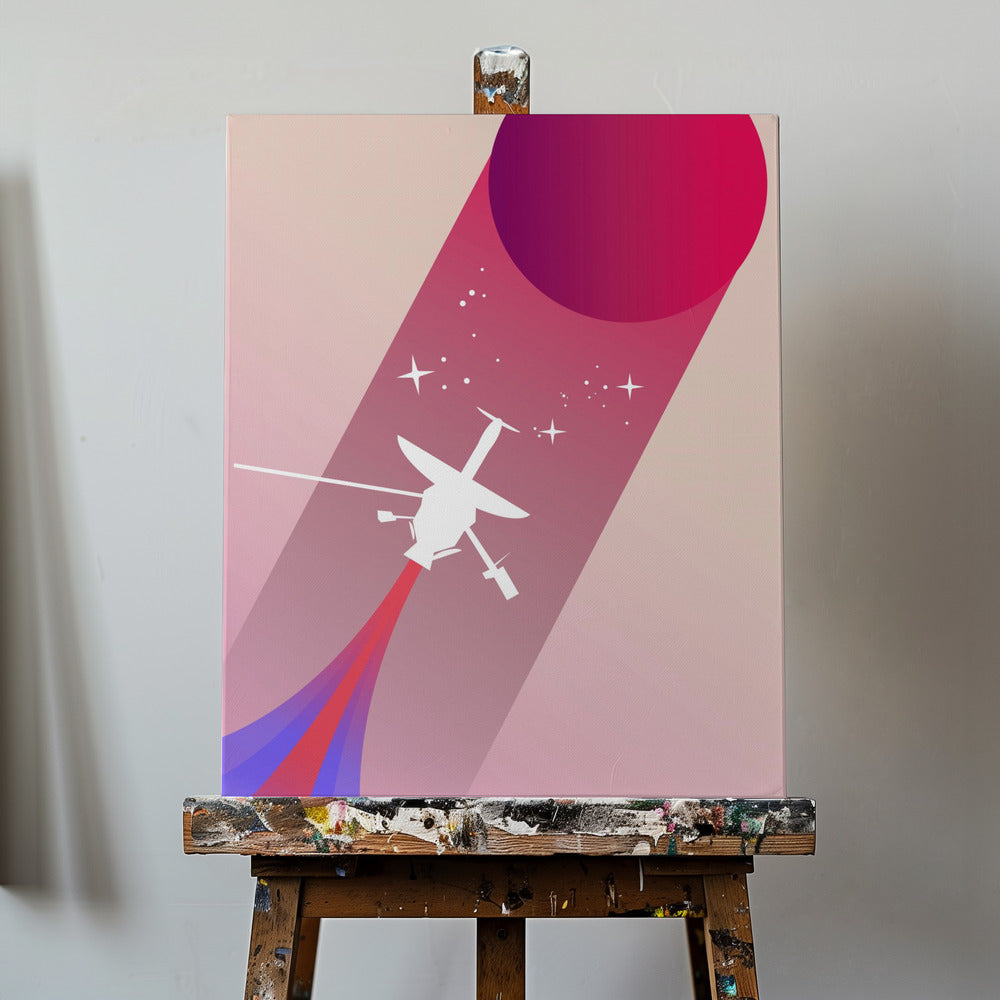 Weltraumforschung | Leinwand