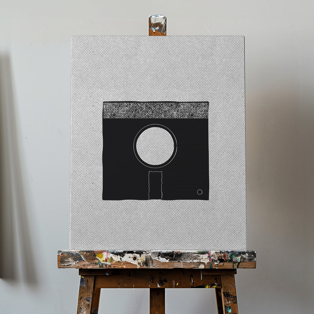 Stylized Retro Camera | Canvas