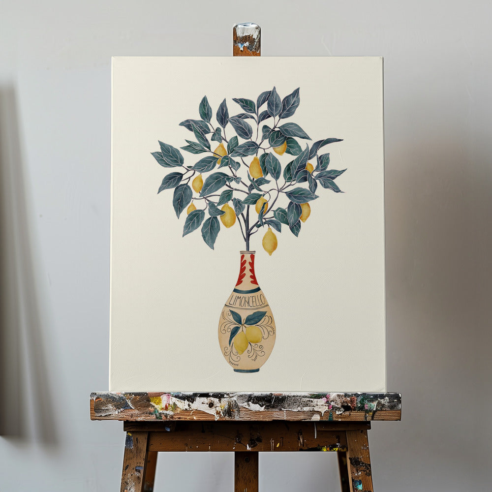 Lemon Tree Delight | Canvas