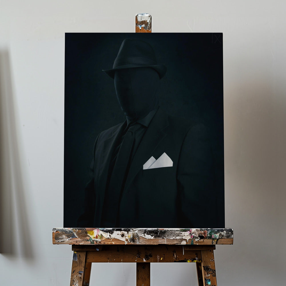 Signor Nero | Stampe su Tela