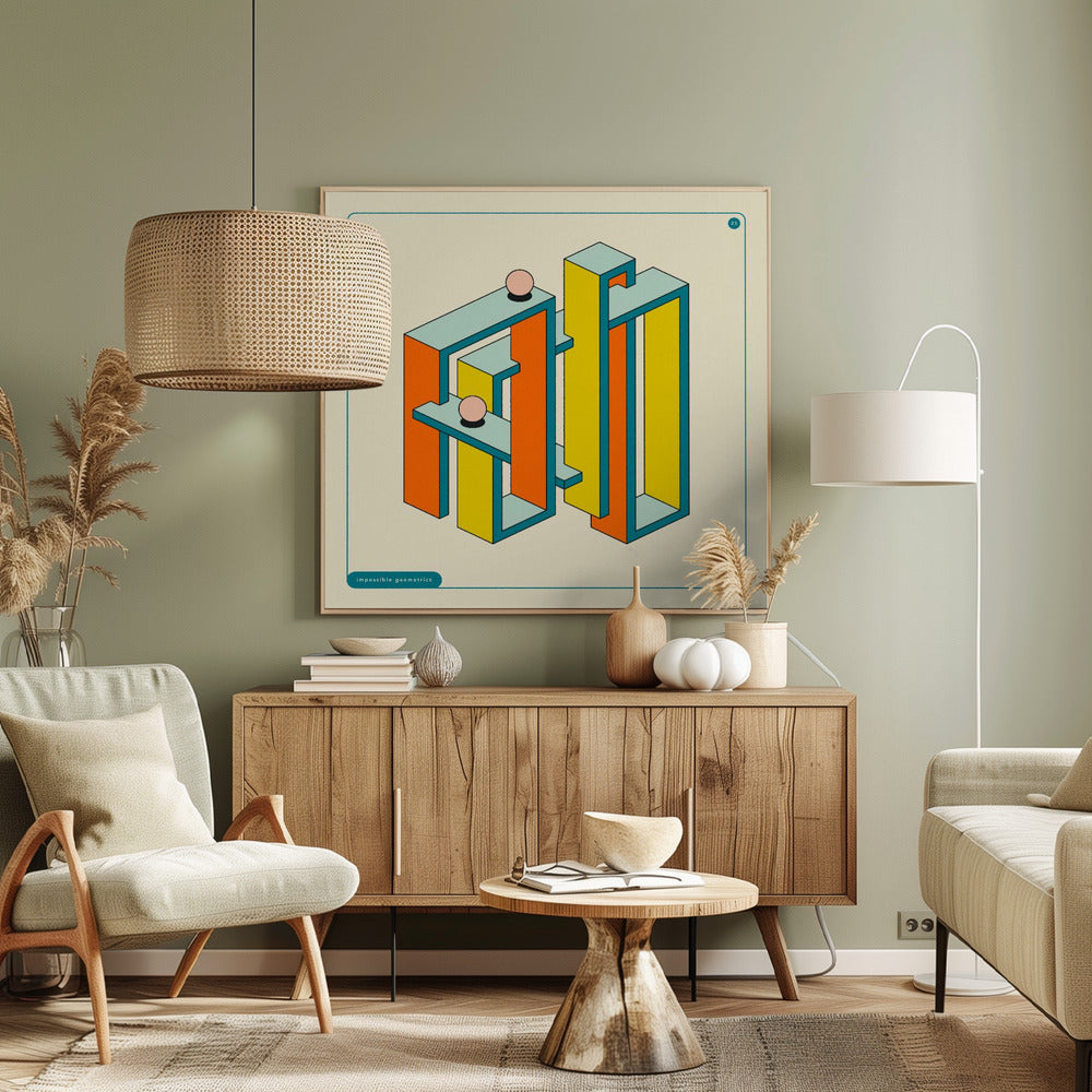 Geometria impossibile 23 | Stampe su Tela