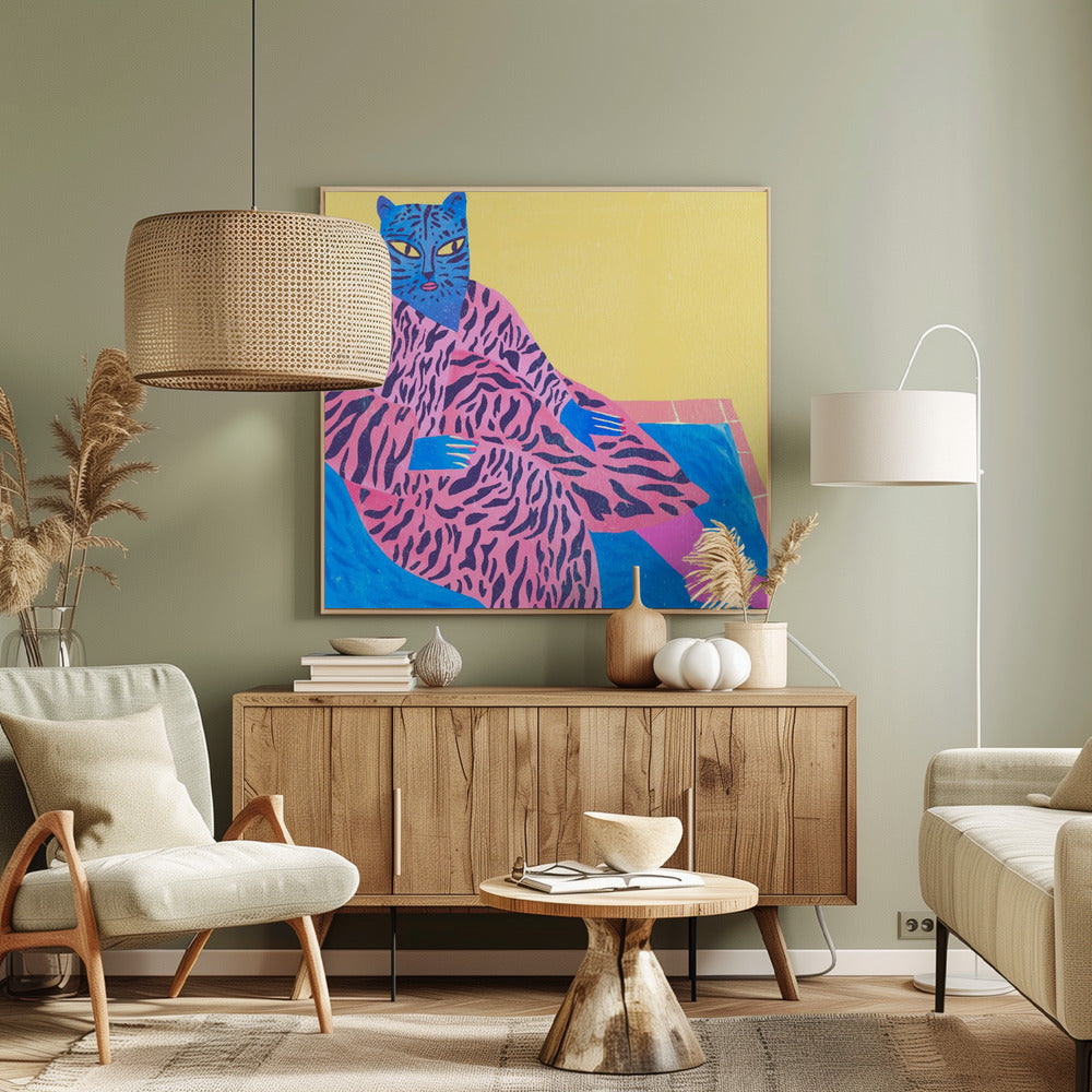 Cat Woman | Canvas