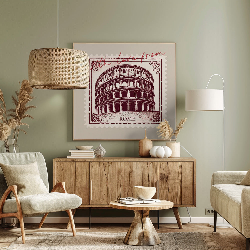 With Love From Rome | Canvas