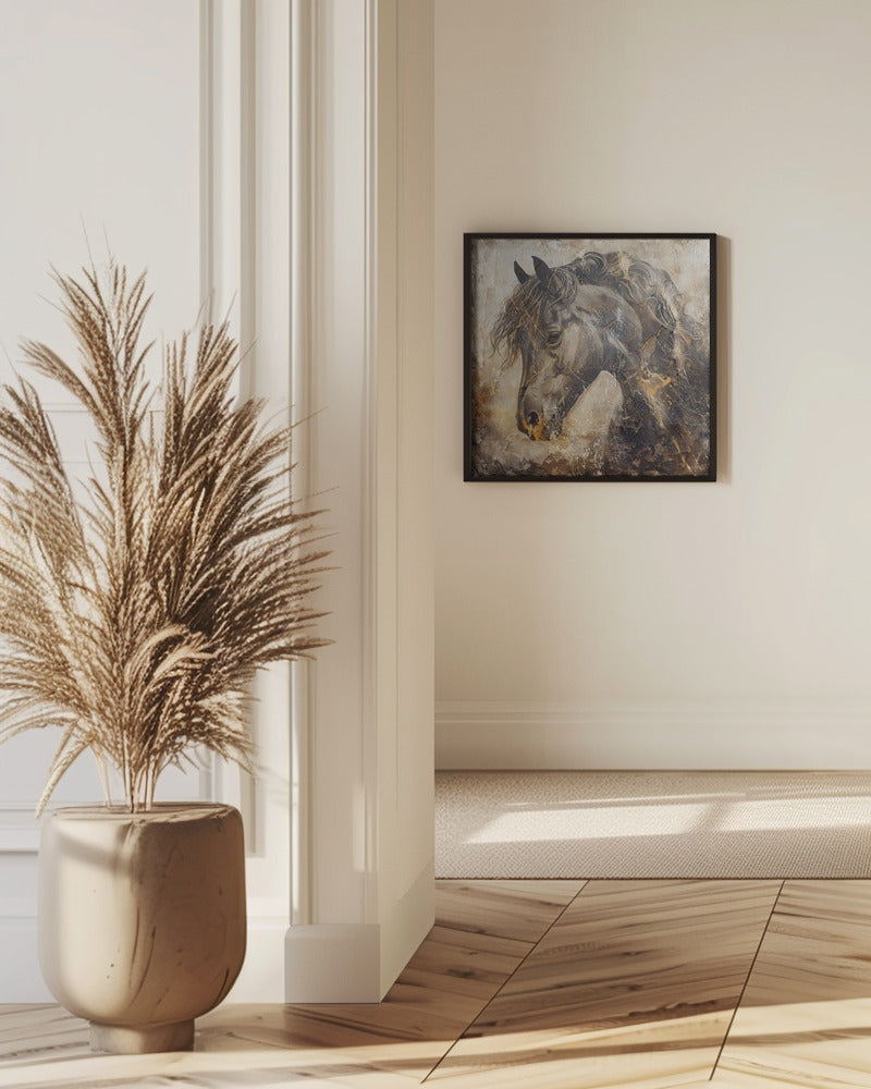 Horse Vintage Art Illustration 11 | Poster