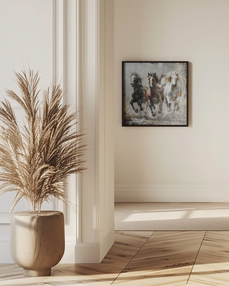Horse Vintage Art Illustration 15 | Poster
