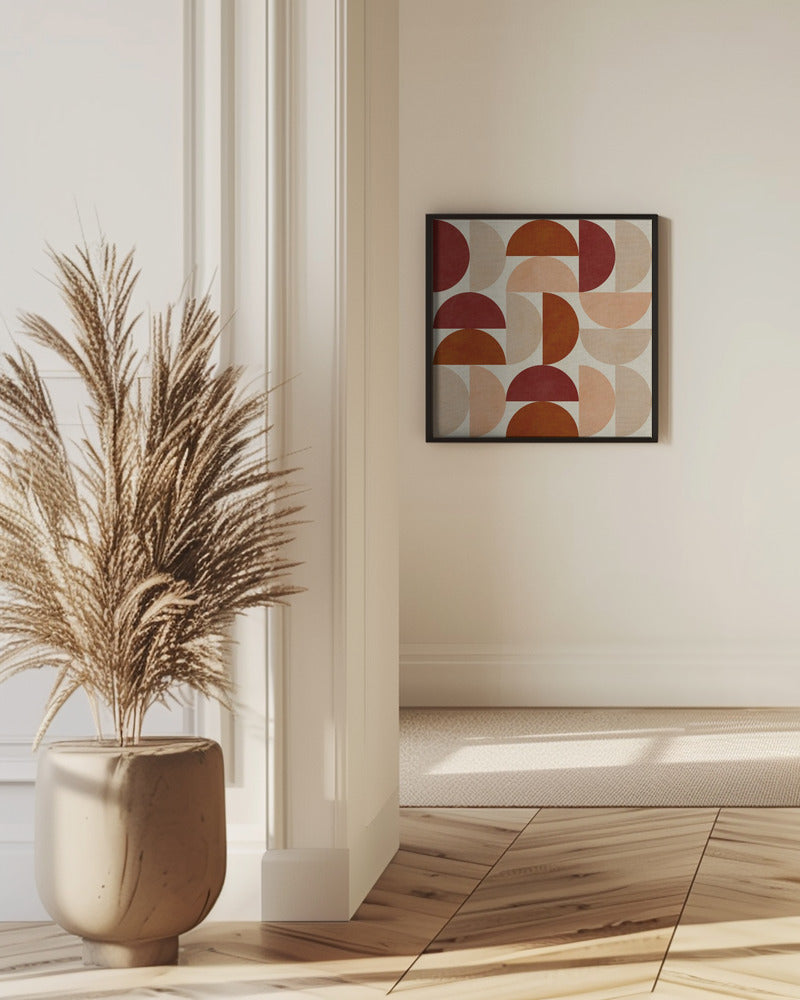 Autumn Mid Century Earthy 6 | Poster