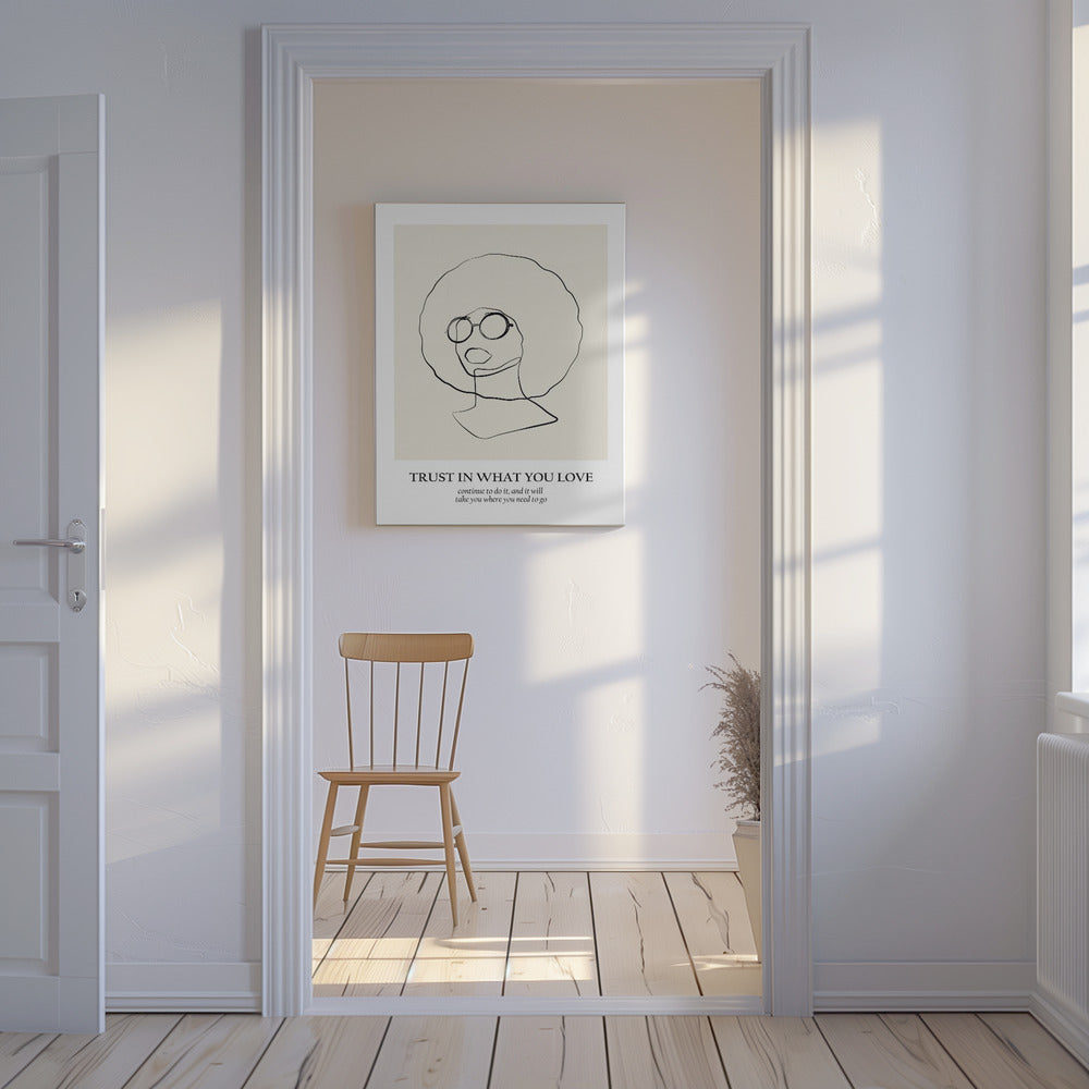 Dessin au trait | Tableaux sur Toile