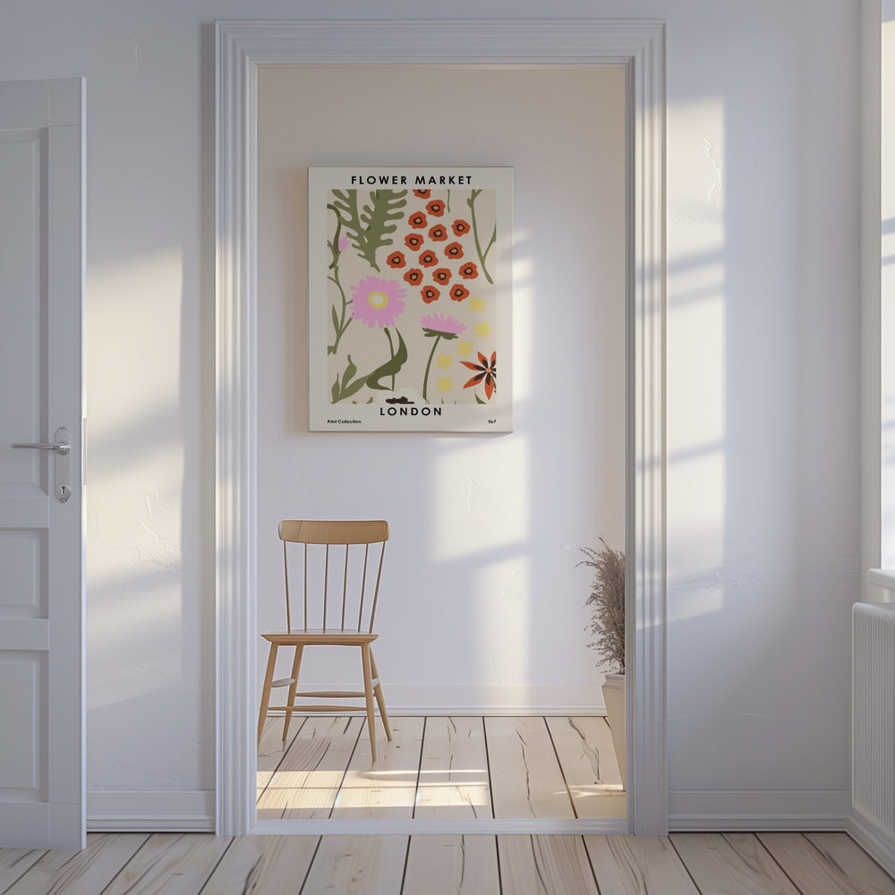 Blomstermarknaden i London | Canvas