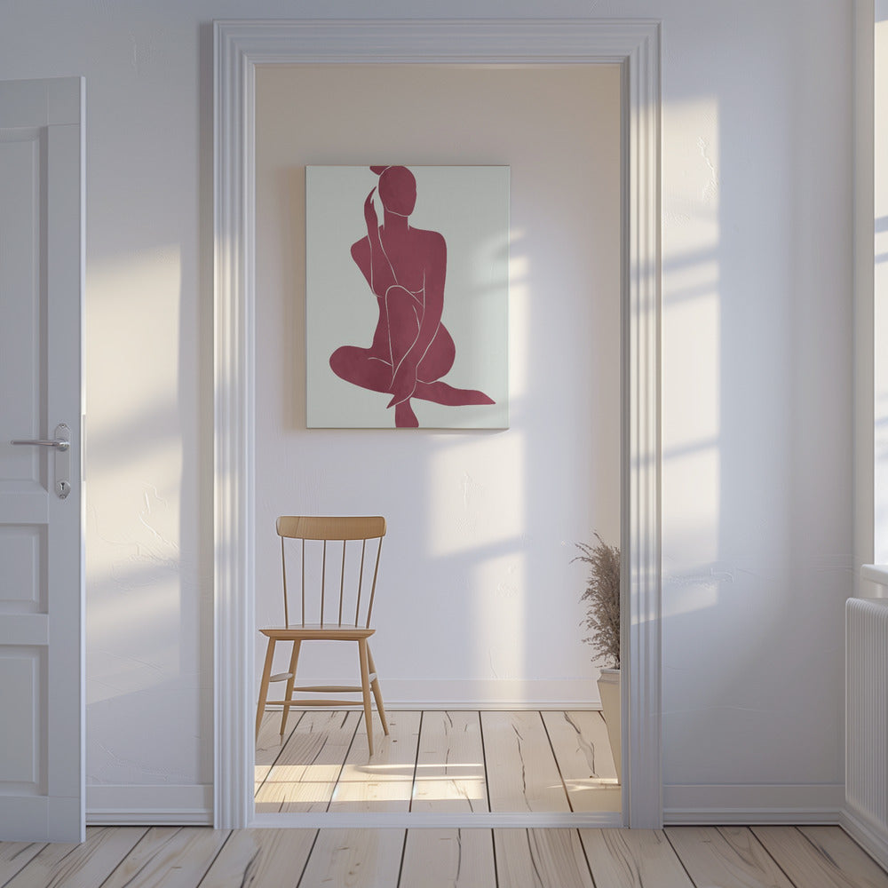 Henri Matisse Minimalistisk Kvinde #3 | Lærredsbilleder