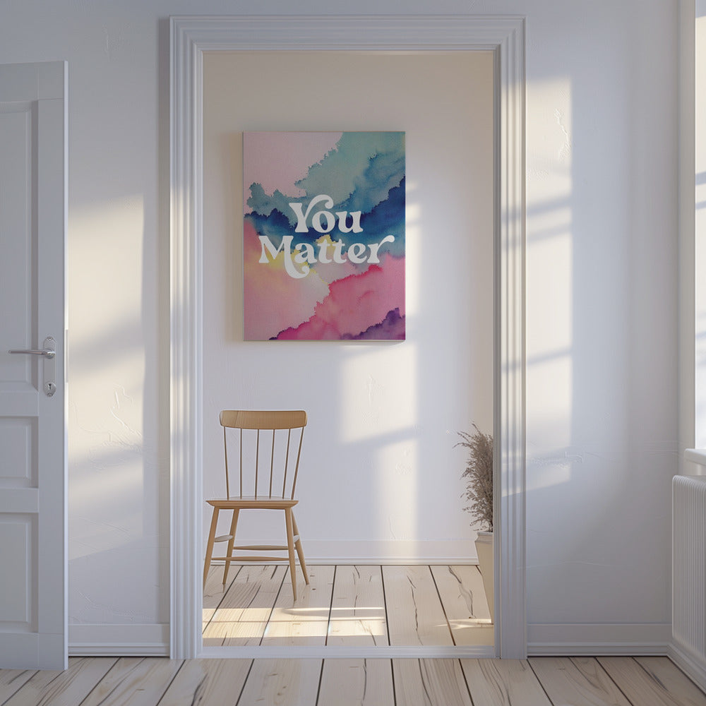 Du betyder noget | Lærredsbilleder
