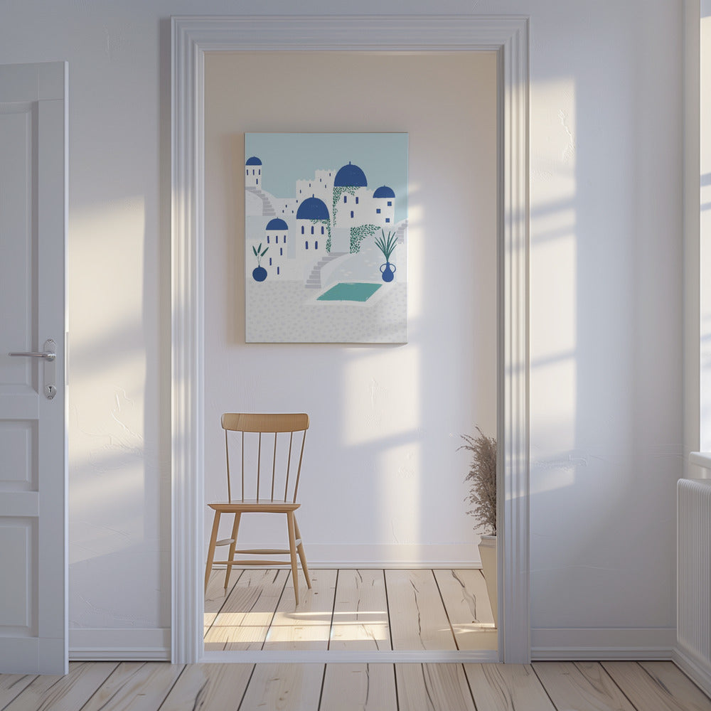 Santorin | Tableaux sur Toile