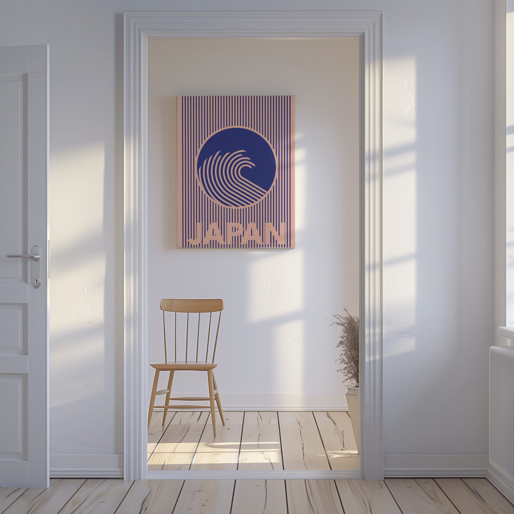 Den store japanske bølge | Lærredsbilleder