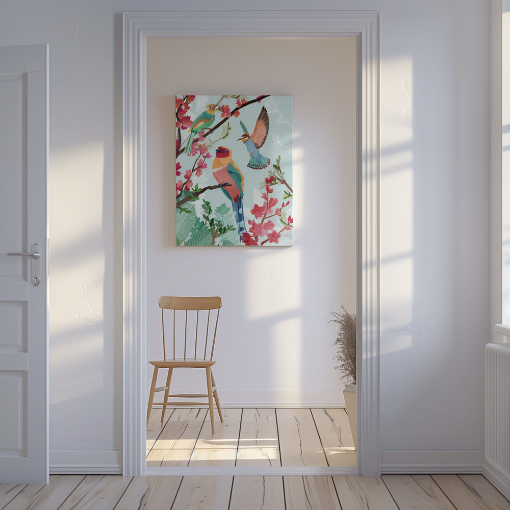 Birds of Summer | Canvas