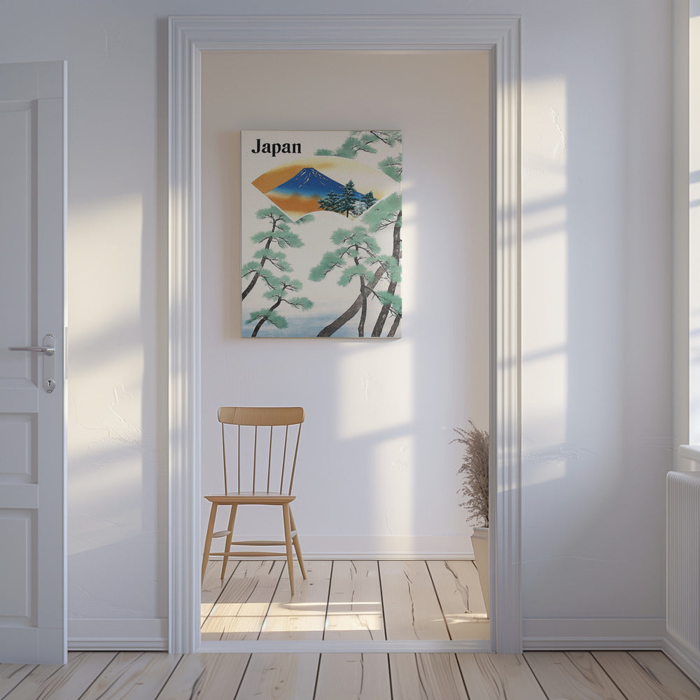 1930'ernes japanske statslige jernbaners rejser Plakater - Kunsttryk | Lærredsbilleder